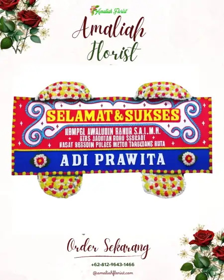 Papan Bunga Ucapan Selamat Purbalingga Lor