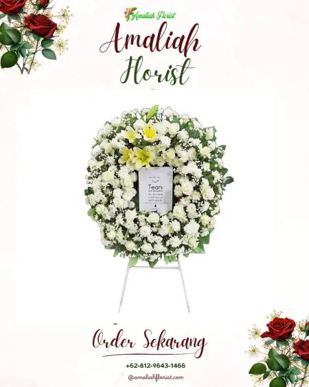 Krans Bunga Duka Purbalingga Lor